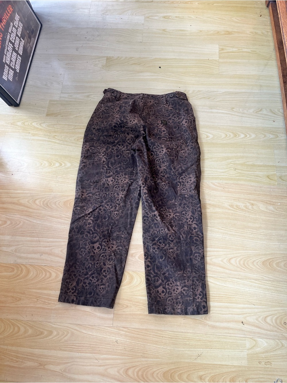 P&Co Albion Carpenter Pant in Leopard Sz. UK 14 (US 10) - Picture 6 of 10